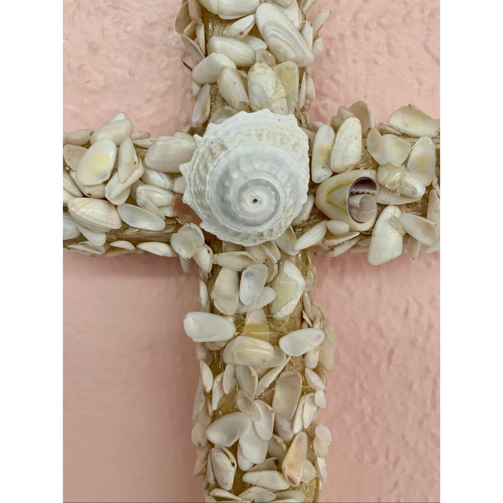Cross Handmade with Shells #fairh - Picture 2 of 5